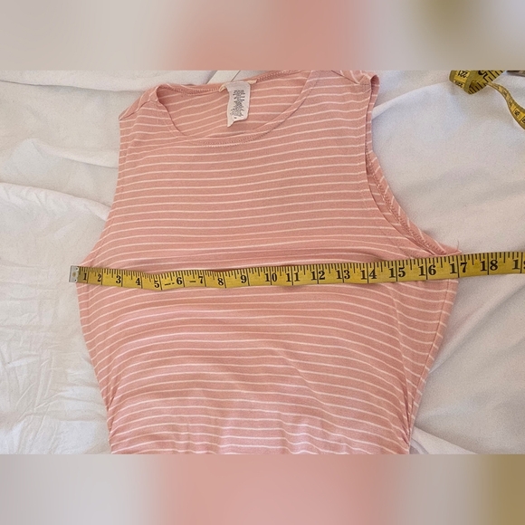 Brandy Blu Maternity Dress Striped Medium  Vacation Cruise Resort Comfy NWT - Picture 5 of 6